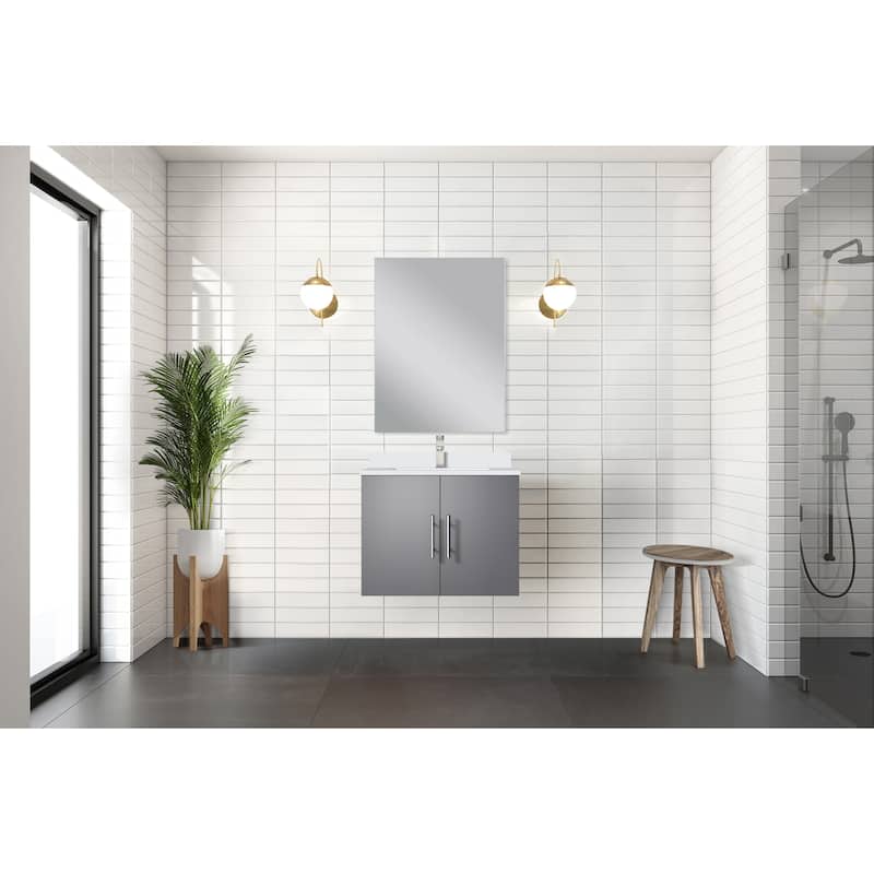 Geneva Bath Vanity with Quartz Top & Sink