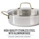 preview thumbnail 9 of 23, Martha Stewart Castelle 10 Piece Stainless Steel Cookware Set
