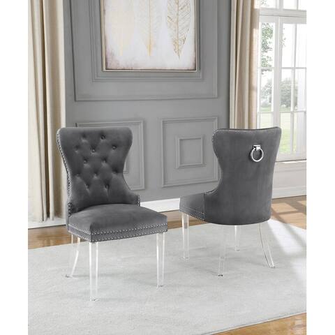 Buy Black Acrylic Kitchen Dining Room Chairs Online At