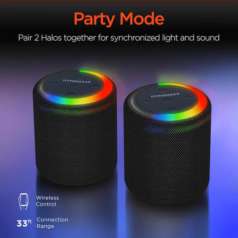 HyperGear Halo Wireless LED Speaker