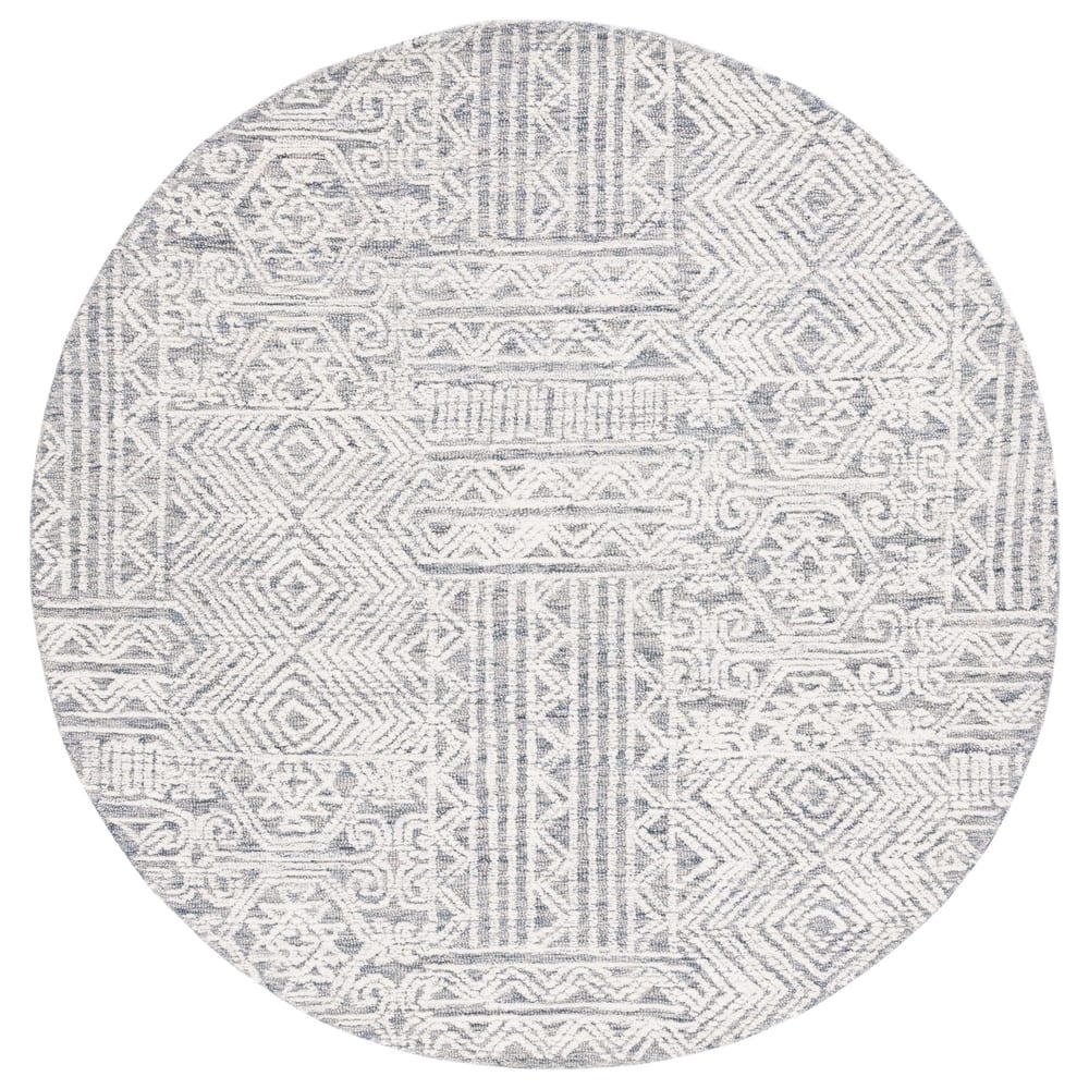 SAFAVIEH Handmade Abstract Edmonde Modern Tribal Wool Rug