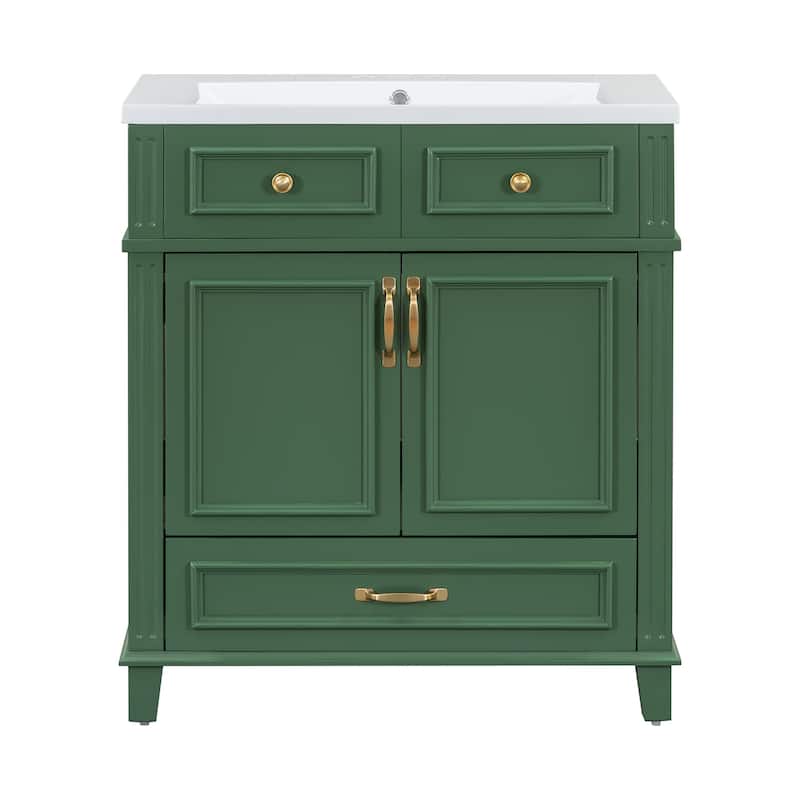 Retro Style Bathroom Vanity