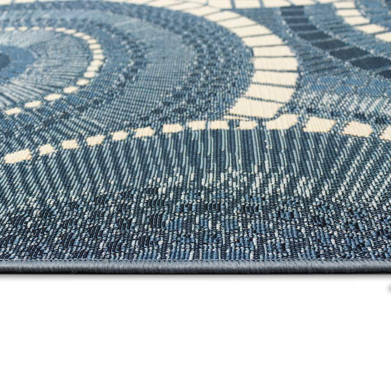 Liora Manne Esencia Circles Indoor/Outdoor Mat