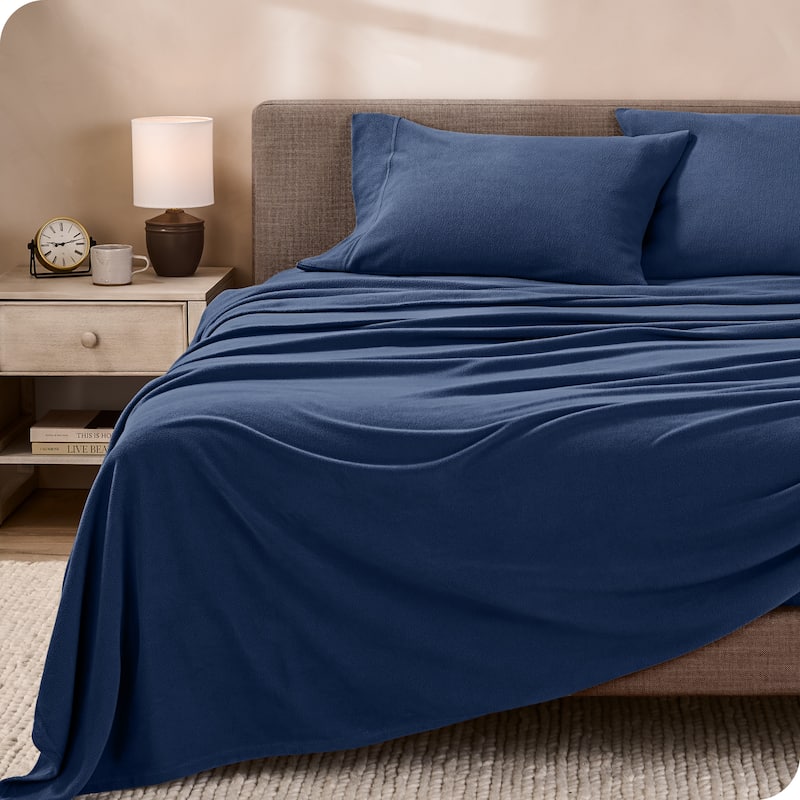 Bare Home Polar Fleece Deep Pocket Sheet Set