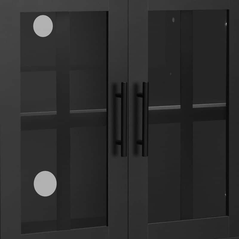 95.5"W Modern Wall Unit Entertainment Center with Bookshelves and Media Storage for TVs up to 80"