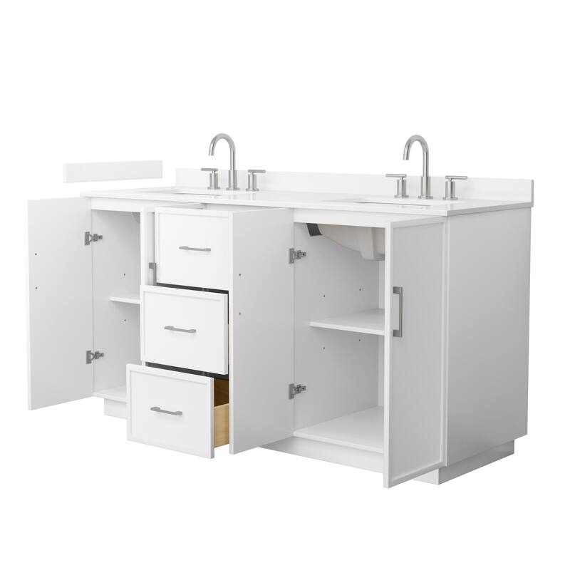 Wyndham Collection WCH7474-66D-QTZ-US3MXX Elan TK 66" Free Standing