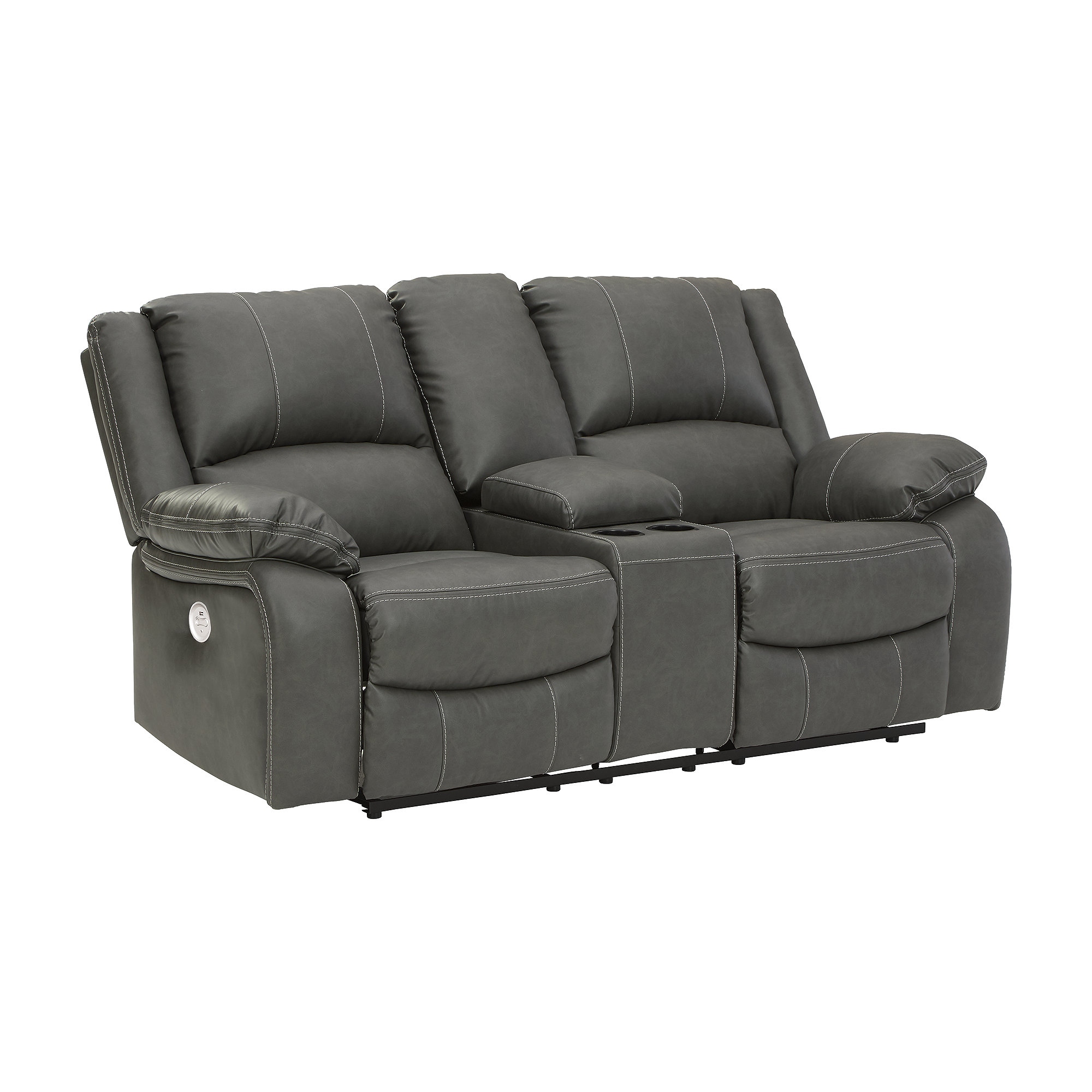 Calderwell power reclining loveseat with console online