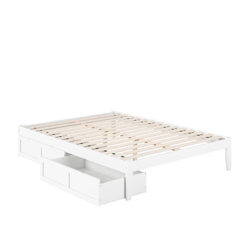 AFI Colorado Platform Bed with Storage Drawers