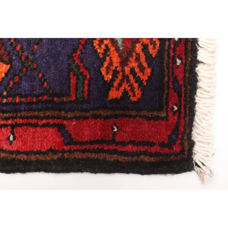 ECARPETGALLERY Hand-knotted Konya Anatolian Blue Wool Rug - 3'8 x 7'0