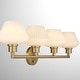 preview thumbnail 7 of 5, Quorum International 5221-4 Belinder 4 Light 33" Wide Vanity Light