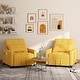 preview thumbnail 7 of 64, 3-in-1 Adjustable Sleeper Sofa Bed, Pull Out Chair Sofa, Convertible Folding Bed for Living Room