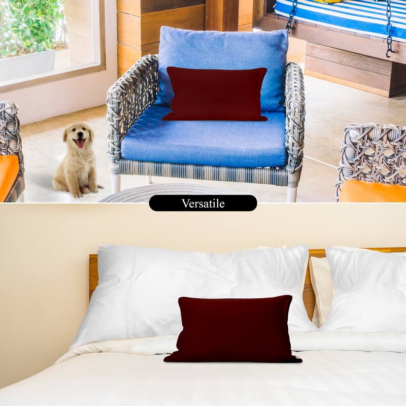 A1HC All-weather Waterproof Outdoor Throw Pillow Covers, Set of 2