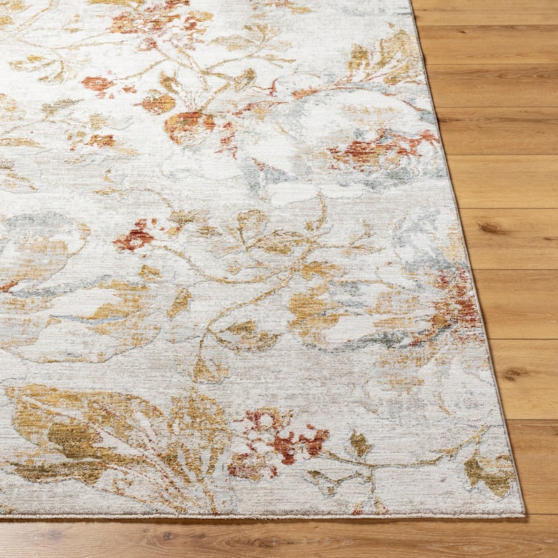 Livabliss Tropical Roseanne Floral & Botanical Area Rug