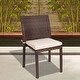 preview thumbnail 2 of 5, Popham Wicker Stacking Chair (Set of 4) by Havenside Home