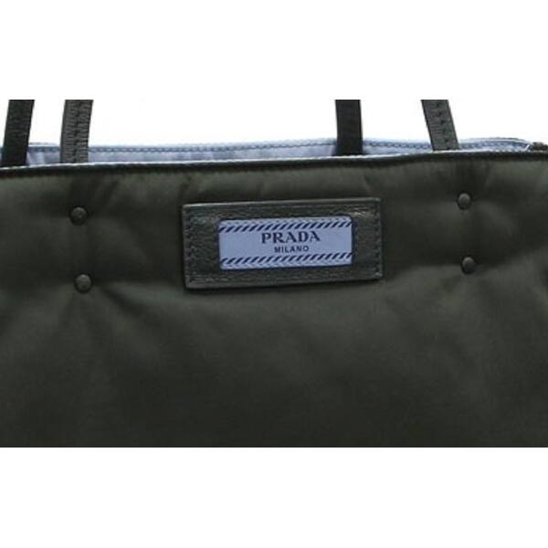Shop Prada Women S Tessuto Nylon Black Astrale Etiquette