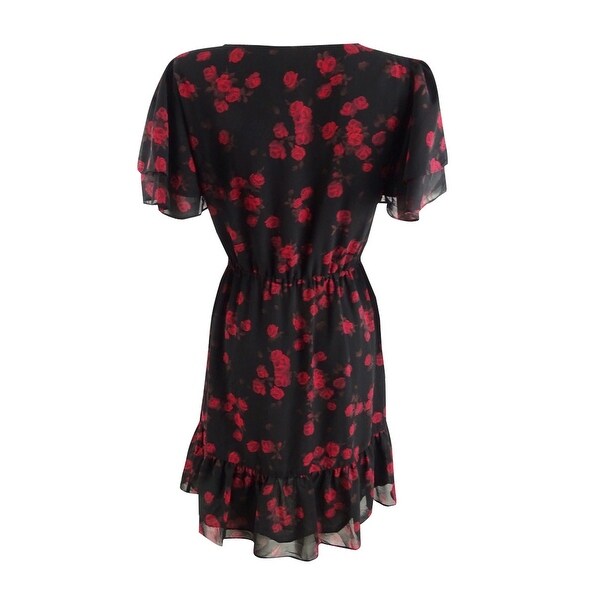 red michael kors dress