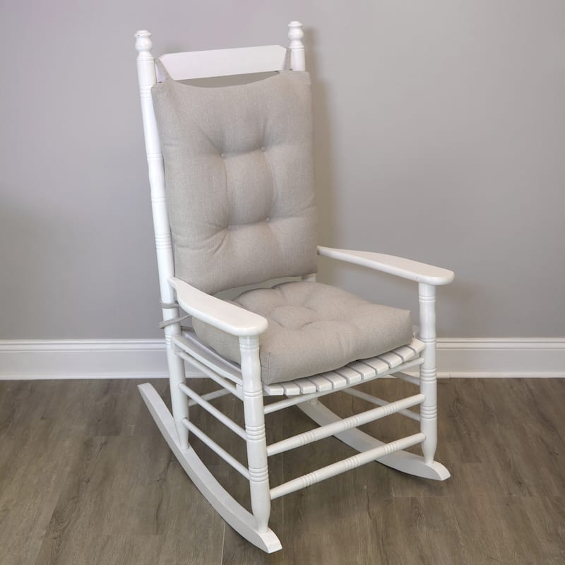 Klear Vu Outdoor Performance Fabric Rocking Chair Cushion Set
