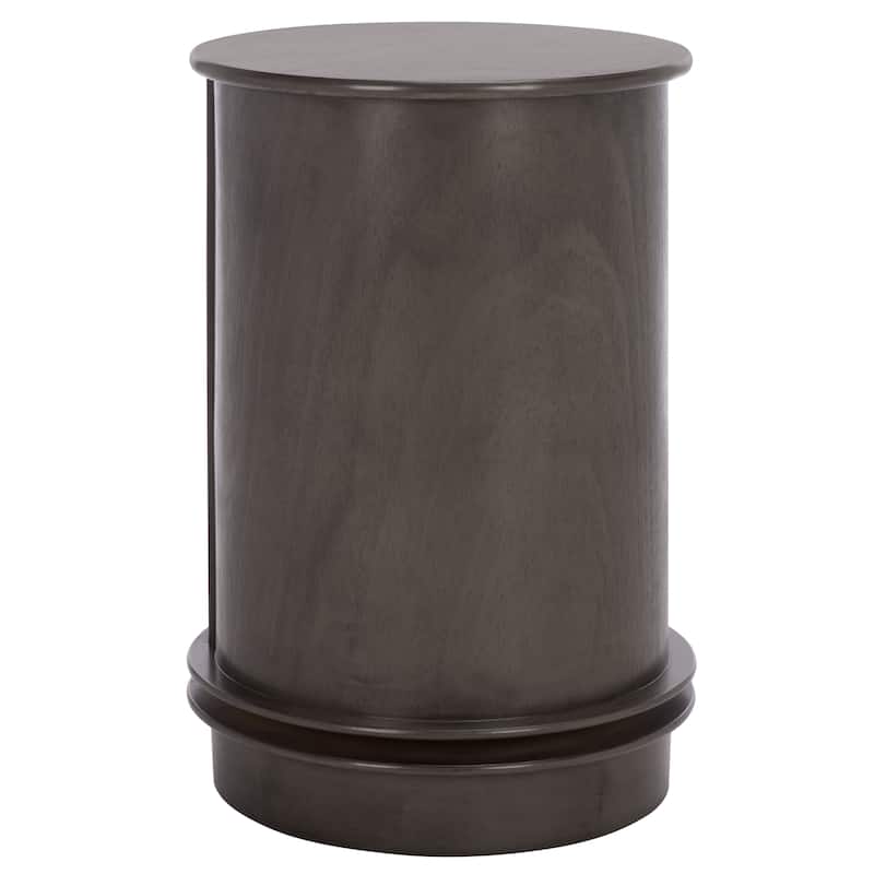 SAFAVIEH Celestia Grey Swivel Storage Accent Table - 18"W x 18"D x 26"H