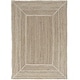 preview thumbnail 29 of 38, Nourison Terrazzo Jute Indoor only Solid Area Rug 4' x 6' - Natural/Grey