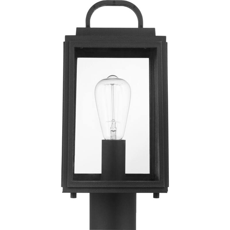 Grandbury Collection One-Light Post Lantern with DURASHIELD - 12.600" x 15.750" x 9.840" - 12.600" x 15.750" x 9.840"