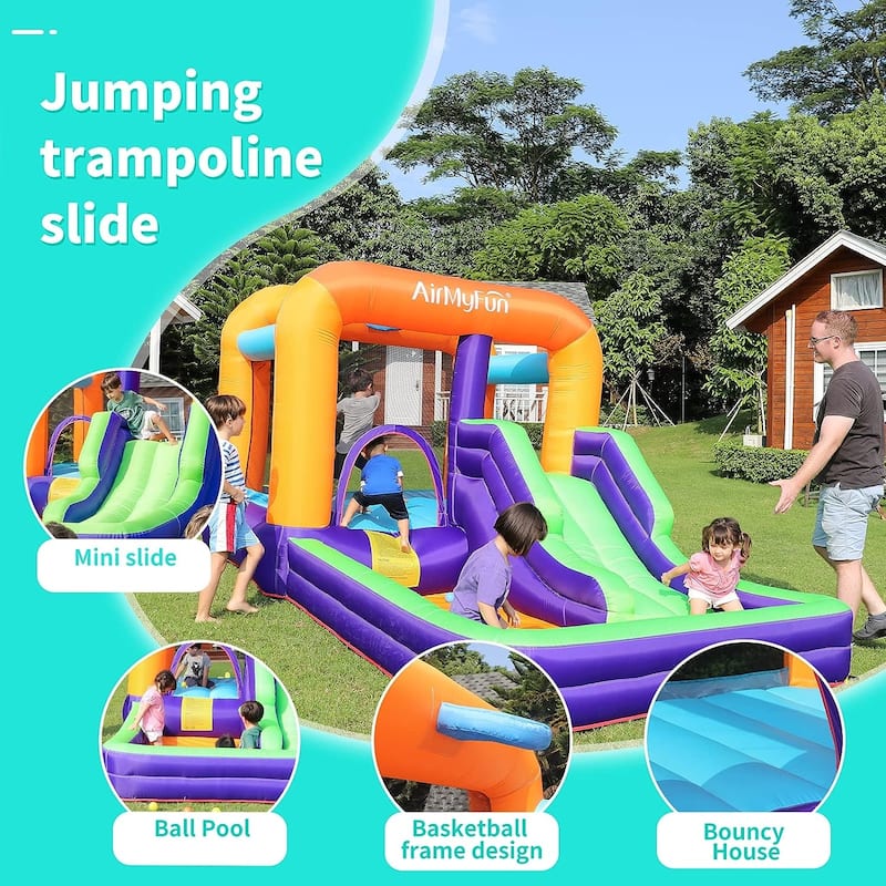 Inflatable Bounce House for Kids Outdoor,Inflatable Bounce Castle for Big Kids,Kids Bounce House with Blower