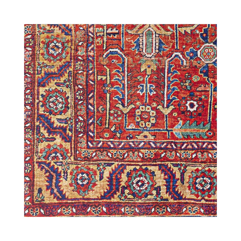 Livabliss Iris Updated Traditional Floral & Botanical Area Rug