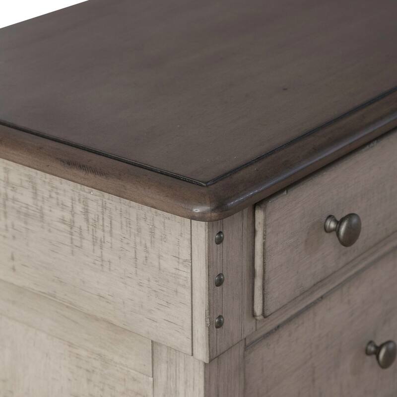 Ivy Hollow Weathered Linen & Dusty Taupe 9 Drawer Dresser