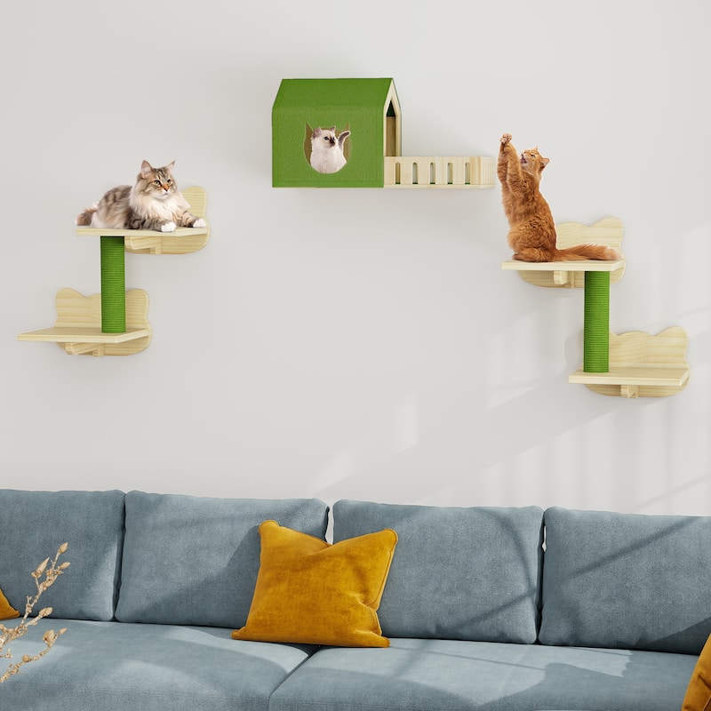Cat Wall Shelves and Perches