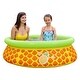 preview thumbnail 5 of 5, JLeisure 5' x 16.5" 3D Pineapple Inflatable Outdoor Kid Swimming Pool (2 Pack) - 26