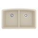 preview thumbnail 45 of 58, Karran Undermount Quartz 32 in. 50/50 Double Bowl Kitchen Sink Kit