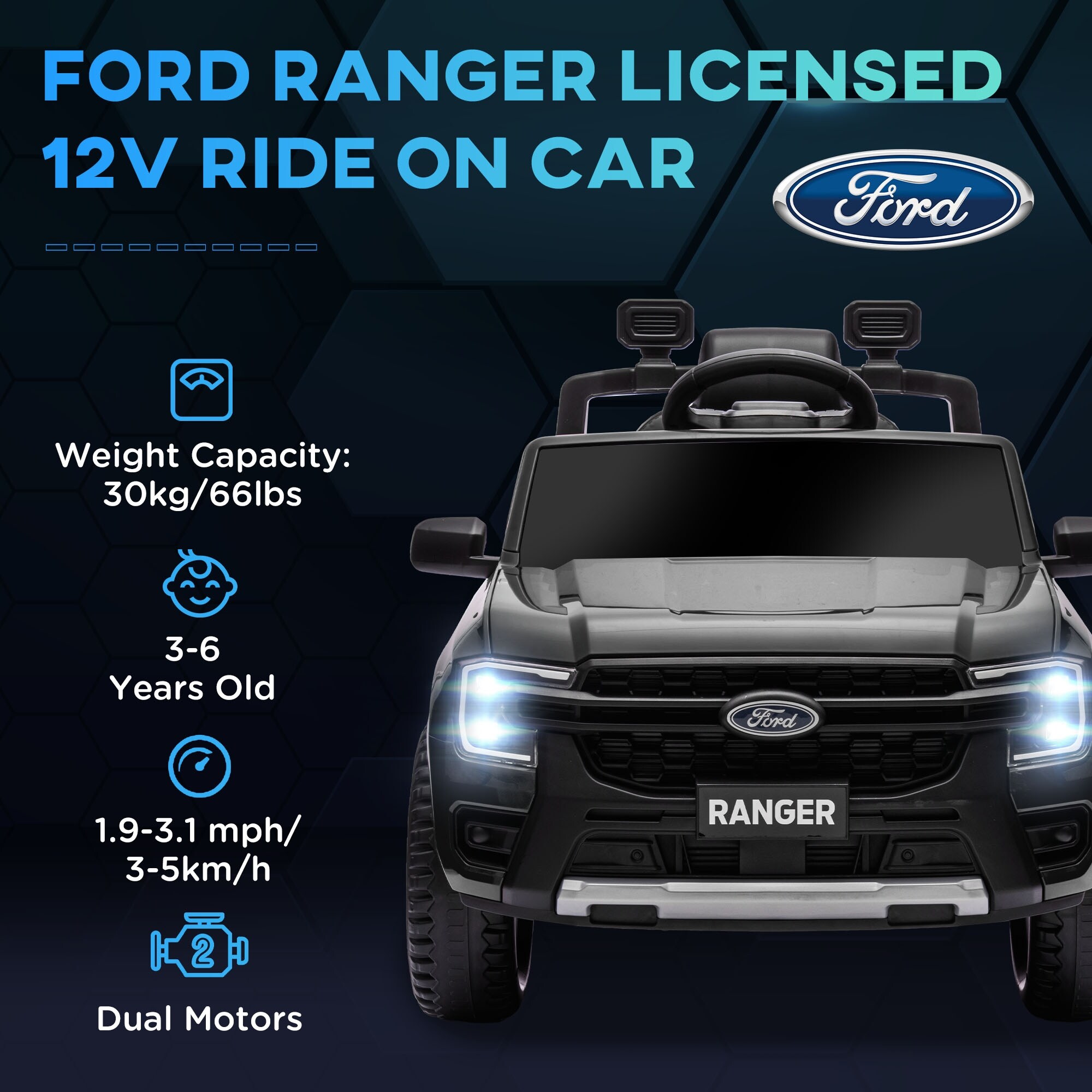 Ford ranger ride on outlet