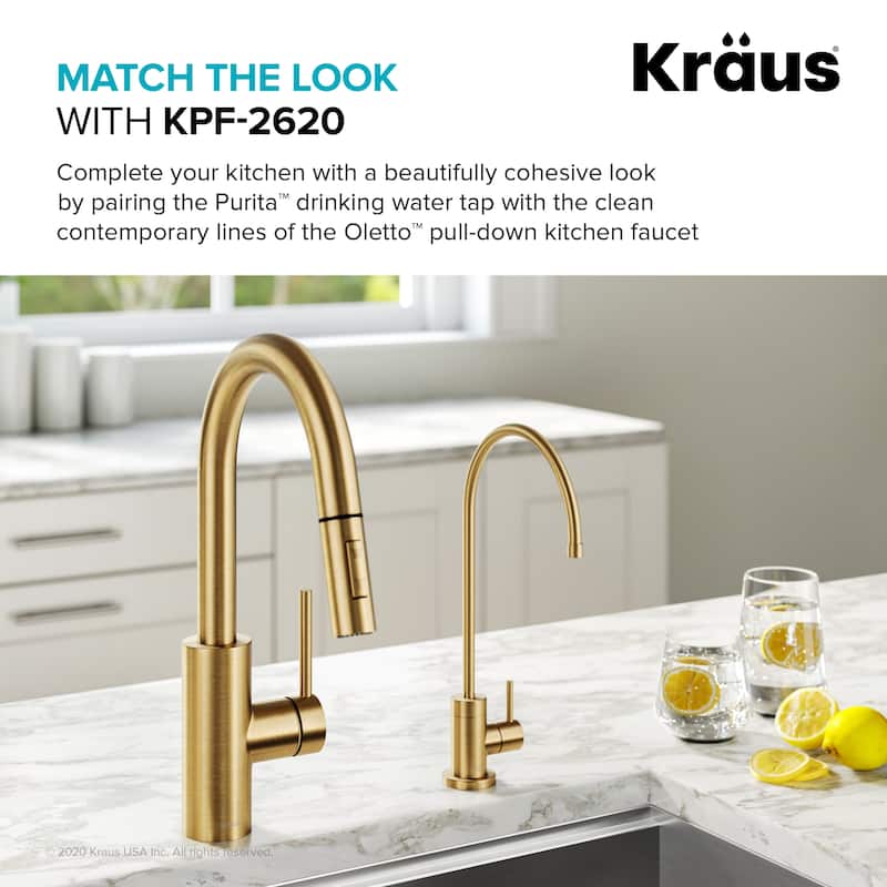 Kraus Purita Drinking Water Dispenser Beverage Kitchen Faucet