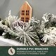 preview thumbnail 9 of 13, Fraser Hill Farm 6-Ft. Christmas Snow Flocked Garland