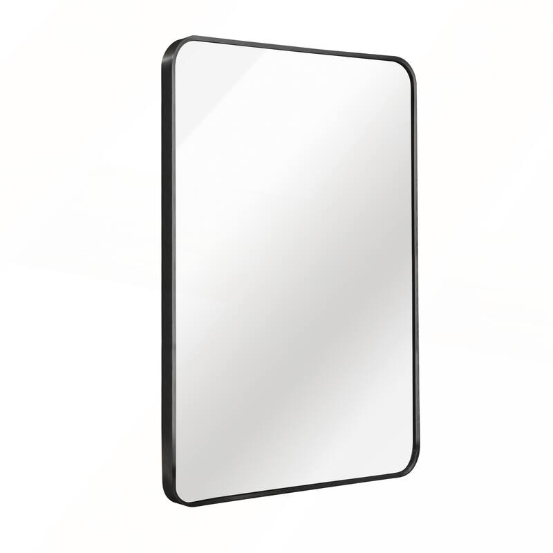 24x32 Inch Metal Framed Rectangular Bathrrom Mirror