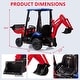 preview thumbnail 16 of 16, 4 in 1 Ride on Excavator
