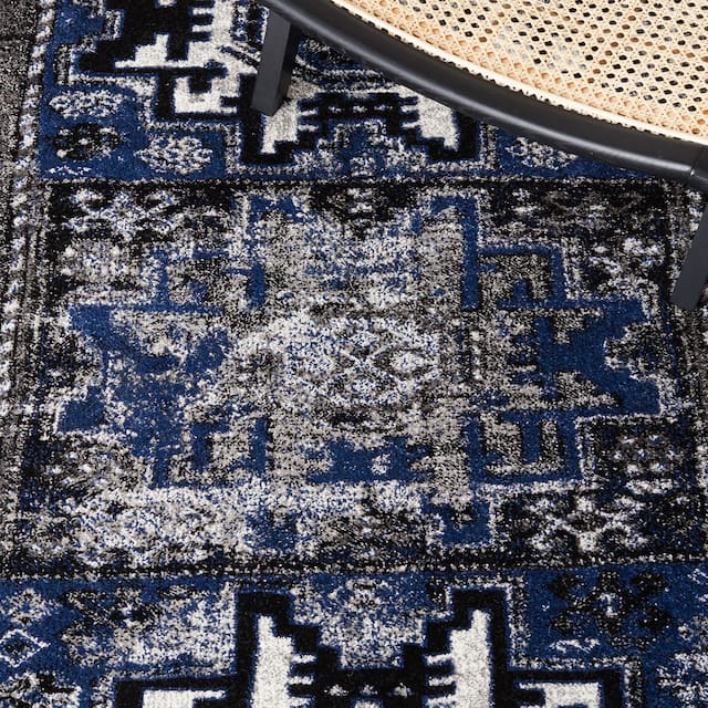 SAFAVIEH Vintage Hamadan Gody Oriental Distressed Rug