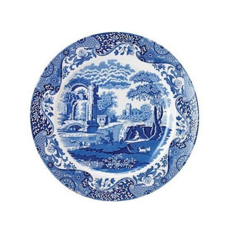 Spode Blue Italian Collection Round Plate - 9 inches
