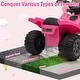 preview thumbnail 26 of 26, Kids ATV 4 Wheeler, 6V Ride on Toy Car for Toddlers Boys & Girls w/Music