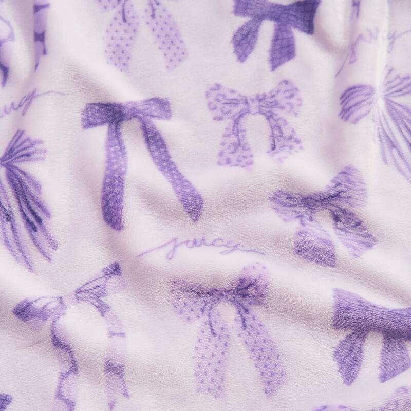 Juicy Couture 60"x70" Plush Throw Blankets