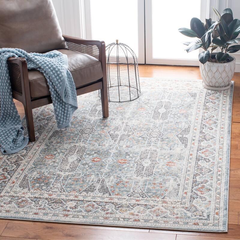 SAFAVIEH History Jaye Modern Rug - 5'3" x 7'7" - Grey/Light Blue