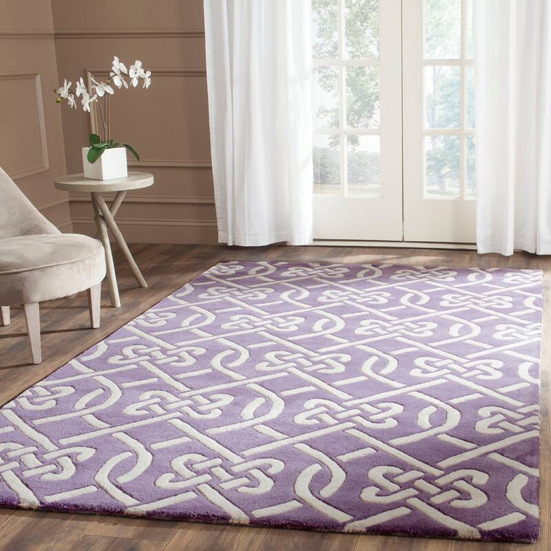 SAFAVIEH Handmade Chatham Fatma Modern Wool Rug