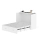 preview thumbnail 17 of 30, Murphy Cabinet Bed , Free-Standing Foldable Murphy Bed Credenza for Guest Room Dresser