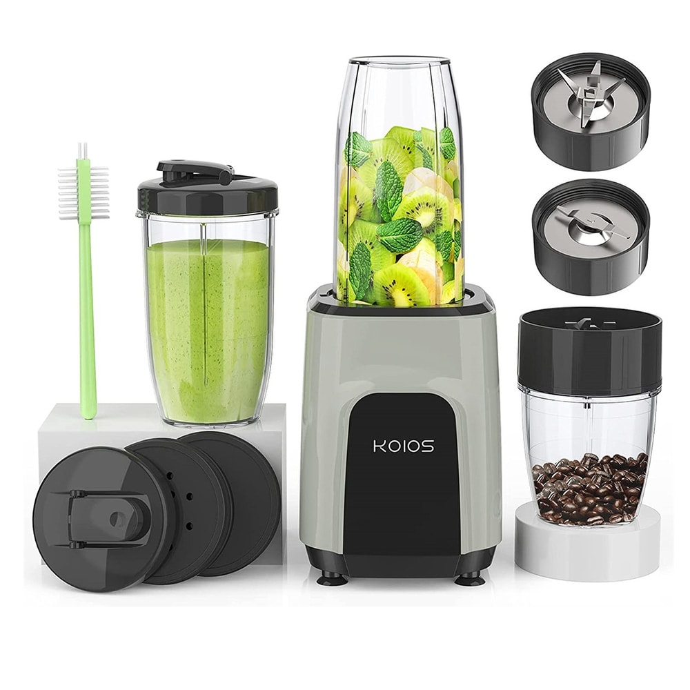 KOIOS 850W Personal Blender for Shakes and Smoothies, 11 Pieces Bullet  Single Smoothie Blender for Kitchen