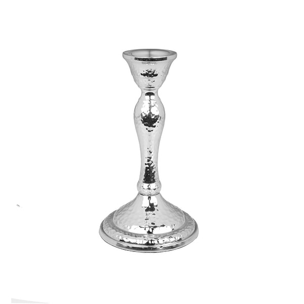 Nickel Candlestick - 6.5"H