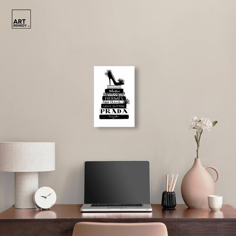 Library Luxe Canvas by Art Remedy, Gallery Wrapped