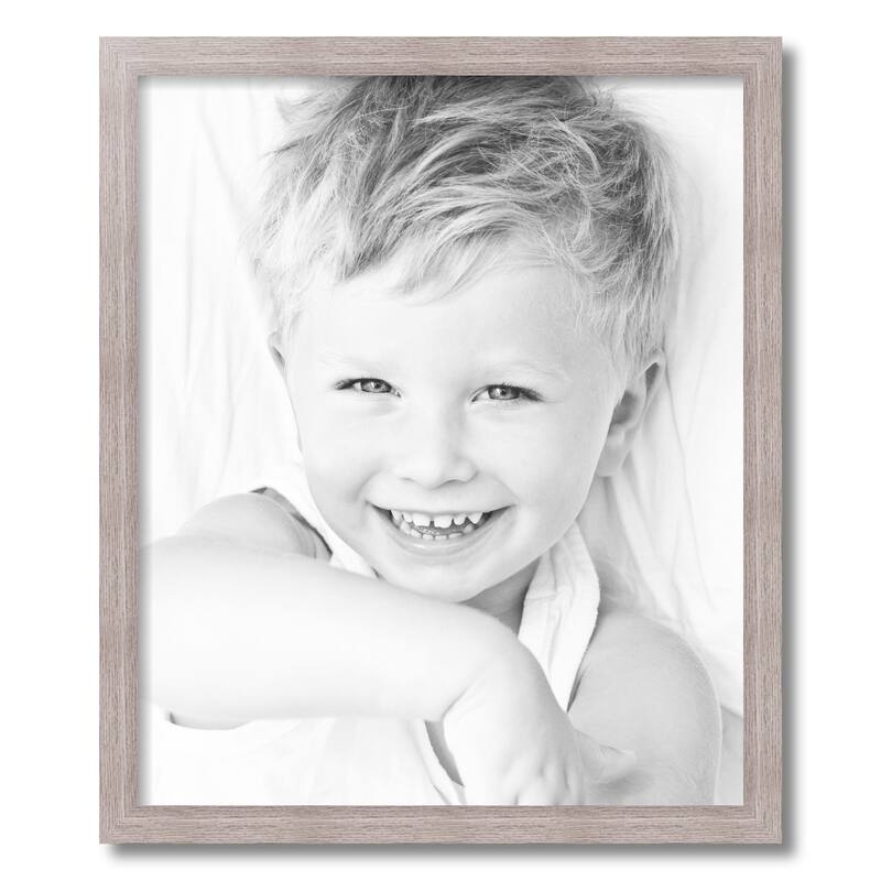 ArtToFrames Metro Modern 20x24 Inch Picture Frame, 1.25 Inch MDF Poster Frame Available in Multiple Colors (FRBW26-20x24)