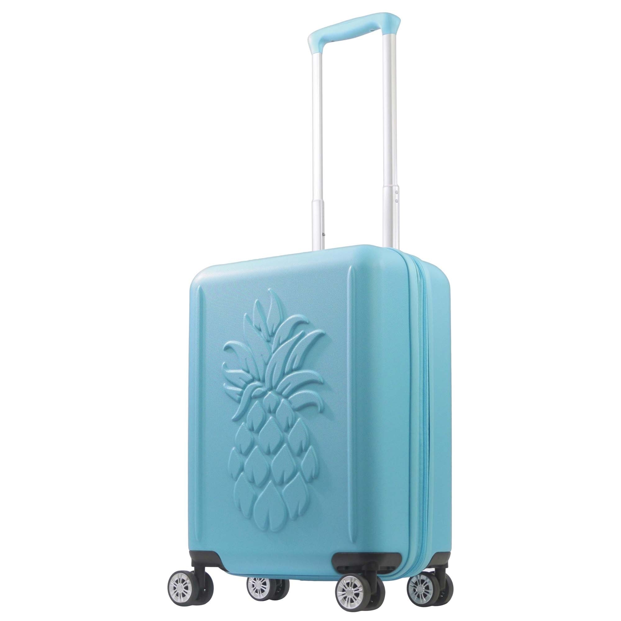 Tommy Bahama 21.5" Carry-On Hardside Spinner Luggage with 3D Pineapple