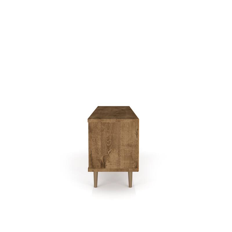 Liberty Mid-Century Modern 3-Shelf TV Stand