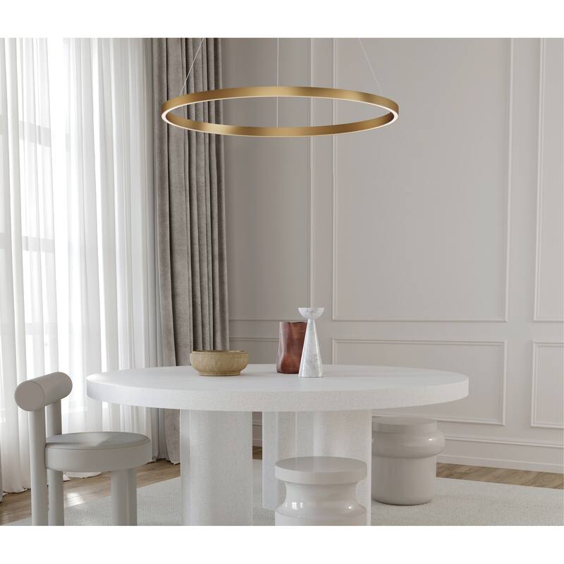 Groove 24" LED Pendant