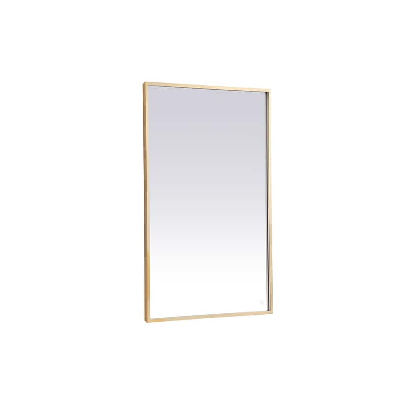 Indigo Home 30x48 inch LED mirror with adjustable color temperature